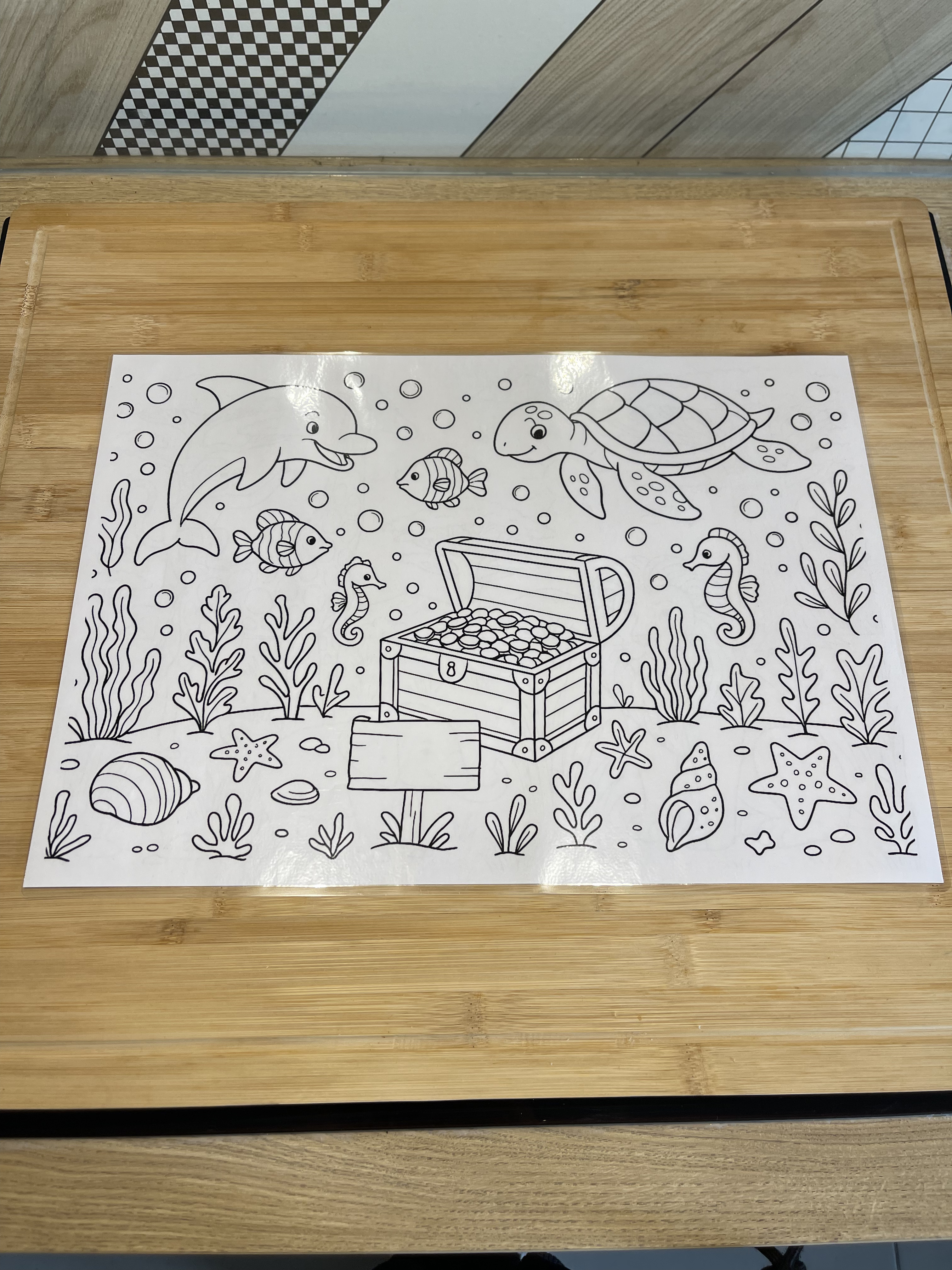 Set de table Mer